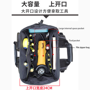 Công cụ Ba lô thợ điện giá bán buôn đa túi công cụ nặng túi nhà thầu thợ điện thợ sửa ống nước - Product Image 5