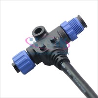 Cable de Red Marino NMEA2000 de Longitud Personalizada (1m, 3m, 5m, 6m), Cable de Alimentación de Conexión Principal, Conector en T M12