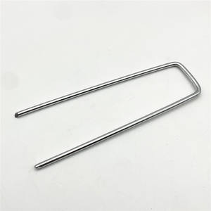 50 paquetes de <span class=keywords><strong>grapas</strong></span> galvanizadas <span class=keywords><strong>para</strong></span> jardín de 4mm de espesor y 6 pulgadas de largo, <span class=keywords><strong>grapas</strong></span> de césped tipo U <span class=keywords><strong>para</strong></span> césped <span class=keywords><strong>artificial</strong></span> - Product Image 3