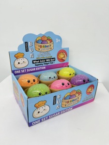 Jouets Squishy Bao Bun Lumineux dans le Noir avec Cuiseur Vapeur pour Adultes, Soulagement de l'Anxiété et Jeu Sensoriel – Entrepôt USA - Product Image 2