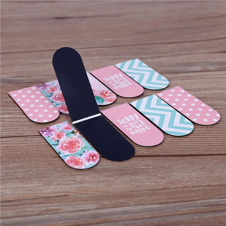 Trường học sinh viên của cô gái Bookmark tùy chỉnh đầy màu sắc từ tính bookmarks tủ lạnh nam châm