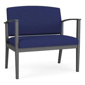 Silla de invitados bariátrica con marco de metal resistente, asientos cómodos - Product Image 2