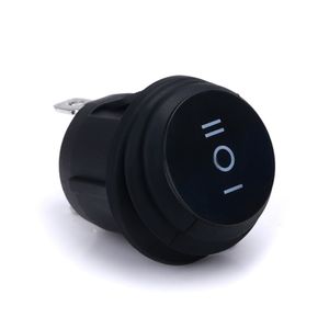 3 वे ऑन-ऑफ-ऑन 3 पिन राउंड हेड बोट स्विच अच्छी गुणवत्ता वाला 12v मिनी रॉकर स्विच वाटरप्रूफ राउंड रॉकर स्विच - Product Image 3