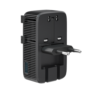 Adaptador de Viaje Universal con 8 Tomas de Corriente, Salida Máxima de 10A, Múltiples Protecciones, Enchufe de Corriente Estándar de EE. UU., Enchufe de Corriente Estándar del Reino Unido - Product Image 4