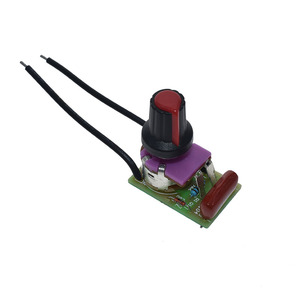 Módulo regulador de velocidad sin soldadura de 100W para Arduino, atenuador de <span class=keywords><strong>luz</strong></span>, potenciómetro de interruptor de motor de CA - Product Image 1