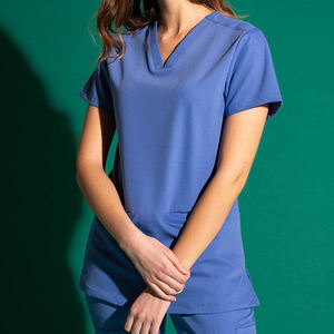 Uniforme Médico Ecológico de Talla Grande, Conjunto de Uniforme Tejido, Colores al por Mayor, Estilo de Uniforme para Enfermeras y Médicos de Hospital para Mujer - Product Image 4