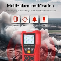 Détecteur multi-gaz portable UNI-T UT334E+/UT334F+/UT334-SF6 pour gaz combustibles, monoxyde de carbone, dioxyde de soufre, précision standard