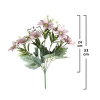 Chinesische Fabrik Seidenblumen Künstliche Realistische Lilien - Hochwertige Rosa Lilien für Hochzeit, Muttertag, Heim- und Partydekoration