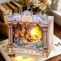 CuteBee 2026 Nouveau style TTKA201 Maison miniature DIY Puzzle en bois 3D Cadeau Décoration DIY Book Nook Kit de bricolage