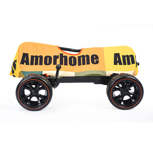 Có thể gập lại Wagon bé Wagon Xe đẩy ba trong 1 với ghế xe shock absorber dễ dàng gấp 600D Oxford cắm trại 0 ~ 3 năm - Product Image 1