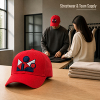 Topi Baseball Label Pribadi Bordir Logo 3D Custom, Topi Promosi yang Dapat Disesuaikan, Supplier Grosir OEM