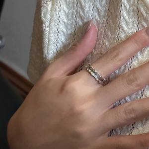 Anillo de moda de estilo coreano de plata de ley S925, diseño Retro Simple, articulación de hueso, nicho francés personalizado con personalidad - Product Image 3