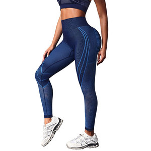 Meilleure vente de leggings taille haute pour soulever les fesses pantalons de yoga serrés taille haute stretch sports de plein air pantalons de fitness pour femmes - Product Image 1