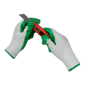 Gants de travail en coton enduits de latex lisse, fabriqués au Vietnam, GEP de sécurité, poignet tricoté élastique, pour la manutention en entrepôt, antidérapants industriels - Product Image 2