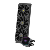 PCCOOLER DE360 King Kong RGB Tout-en-un Ventilateur de processeur refroidi par eau 360 à double moteur en cuivre et aluminium Accessoire pour boîtier d'ordinateur