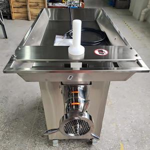 Máquina Comercial para Moler <span class=keywords><strong>Carne</strong></span>, 800kg/h 1000kg/h, <span class=keywords><strong>Picadora</strong></span> de <span class=keywords><strong>Carne</strong></span> Eléctrica de Alta Resistencia, Maquinaria para Procesamiento de <span class=keywords><strong>Carne</strong></span> para Mataderos - Product Image 6