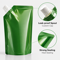 Bolsa Doypack Personalizada con Boquilla y Tapa de Rosca, Brillante, para Líquidos, Detergentes y Desinfectantes, Venta al por Mayor