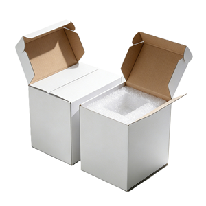 Biodegradable Custom <b>White</b> Paper Shipping <b>Boxes</b> Wholesale With Logo Wholesale Factory Direct <b>white</b> shipping box - Product Image 6