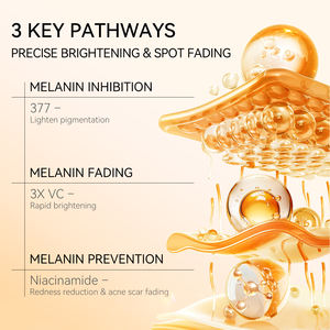 Lanbena جديد كريم فيتامين C OEM للعناية بالبشرة والوجه وصول البقع الداكنة وغسول - Product Image 5