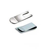 Clip de Dinero Metálico de Acero Inoxidable 316 Ajustable Personalizado OEM para Transformador, Certificado ISO9001, Grosor de 0.1-10mm
