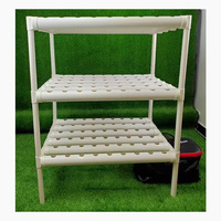 Sistem Hidroponik Mini Otomatis, Penyiraman Sendiri dengan Timer, Ideal untuk Pemula dan Anak-Anak