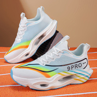 Chaussures de course sur piste et terrain pour hommes, avec plaque en carbone, semelle intermédiaire creuse, pour l'entraînement et l'athlétisme en extérieur