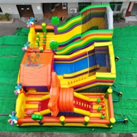 Toboggan gonflable pas cher du fabricant, toboggans gonflables populaires, toboggan gonflable pour enfants, château gonflable commercial