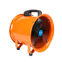 Ventilateur industriel portable à faible bruit, ventilation d'air, échappement, ventilateur axial, courant alternatif, usine de produits alimentaires et de boissons, autoportant, fermes, 1 AN