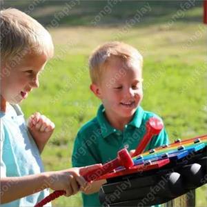 Instruments de <span class=keywords><strong>musique</strong></span> de percussion en métal pour l'extérieur, ensemble <span class=keywords><strong>Trio</strong></span> Arc-en-ciel, instruments de <span class=keywords><strong>musique</strong></span> pour aire de jeux, équipements de parc d'attractions musicales - Product Image 5