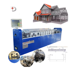 Lgs Máy C và u hình dạng ánh sáng đo hệ thống thép cuộn hình thành máy với độ bền nhẹ cho nhà tiền chế - Product Image 1