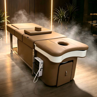 Table de massage multifonctionnelle pour salon, lit de lavage de cheveux et de shampoing, table de massage thaïlandais pour les pieds