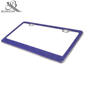 Рамки номерного знака со стразами для женщин и девочек - Product Image 4