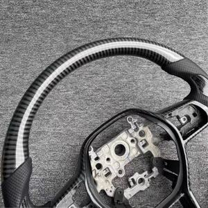 Volante de Cuero Perforado de Fibra de Carbono de Alta Calidad para <span class=keywords><strong>Honda</strong></span> <span class=keywords><strong>Civic</strong></span> de 11ª Generación - Product Image 2