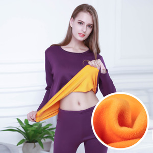<span class=keywords><strong>Set</strong></span> di mutandoni lunghi intimo <span class=keywords><strong>termico</strong></span> in pile spesso da <span class=keywords><strong>donna</strong></span> su misura per l'inverno freddo - Product Image 6