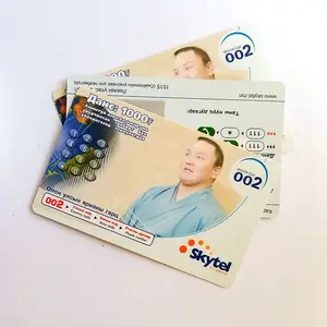 Wholesale Price Customizable Code Scratch Card Mobile Phone Recharge Card Scratch Card