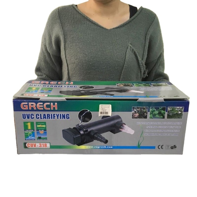 SUNSUN New Design UV Light Garden Pond Filter CUV-318 Outdoor Use Plastic Construction