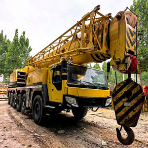 Grúa Móvil China Amarilla SANY ZOOMLION de 200 Toneladas de Capacidad, Equipo de Construcción Usado con Motor y Caja de Cambios - Product Image 1