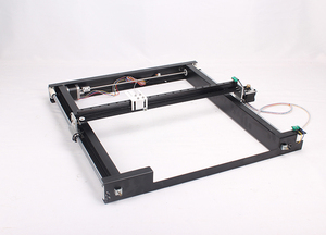 X Y ตารางเวทีพล็อตกรอบแกนคู่ตารางคู่มือรถไฟสำหรับ DIY CO2เครื่องแกะสลักเลเซอร์3020 6040 - Product Image 3