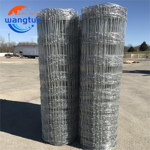 Kawat pagar lapangan galvanis 8 kaki x 330 kaki pagar babi domba pagar lapangan peternakan untuk kuda - Product Image 4