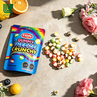Caja de Caramelos Duros Liofilizados con Sabor a Frutas para Niños, Kosher, Halal, Personalizados al por Mayor, OEM, con Diseño de Dibujos Animados, Surtidos