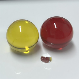 Thấu kính bóng ZnSe có độ chính xác cao Tinh thể quang học Mirco bán cầu 0,5mm 1mm 3mm 5mm 10mm - Product Image 2