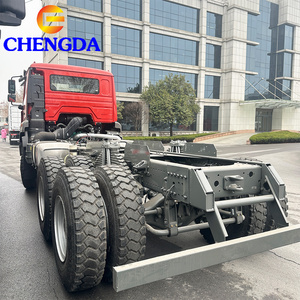Nouveau châssis de camion lourd Sinotruk HOWO NX 371 6x4 380HP Euro 2 Weichai Diesel avec caméra arrière pour carrosserie de camion - Product Image 1