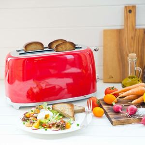 Tostadora de 2 Rebanadas con 6 Ajustes Preestablecidos, Función de Descongelación y Bandeja Recolectora de Migas Extraíble (Negra) - Product Image 3