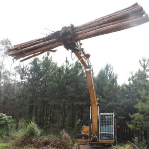 Grappin rotatif pour excavateurs, grappin à bois pour bois, grappin hydraulique pour bois et manutention de bois - Product Image 2