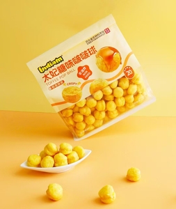 China INDIAM Pop Ball con sabor a toffe Snack de grano saludable para momentos de ocio - Product Image 3
