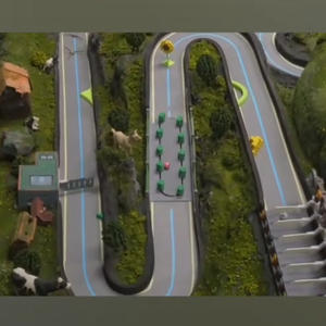 Circuito de Carreras de Canicas Interactivo de Alta Calidad, Personalizado, Grande y Colorido, Juego de Batalla de Canicas, Laberinto de Carreras de Canicas - Product Image 2