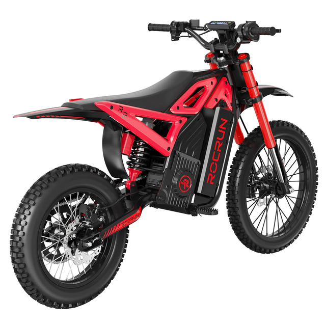 EcoRider High Speed Electric Dirt Bike 60V Off Road E Motorcycle Adult Enduro E Bike Dual Sport Electric Motocross for Adults
