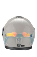 Casque de moto de haute qualité Certification DOT Logo personnalisé Double visière Matériau ABS Casque de moto à rabat