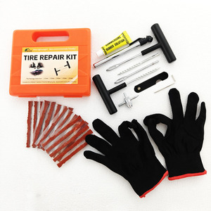 Khẩn cấp Xe Sửa chữa lốp xe Kits-tay công cụ kim loại vá sửa chữa với lốp <span class=keywords><strong>Sealant</strong></span> cho xe thủng sửa chữa - Product Image 1