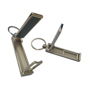 Gancio Portachiavi Multifunzione in Lega di Zinco, Design Moderno e Semplice, Tre Usi: Porta Borsa, Porta Telefono, Portachiavi - Product Image 3